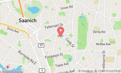 map, Alan O'Rourke Construction Inc.