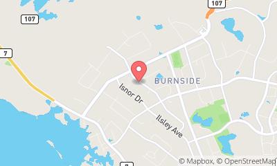 map, Blunden Construction Ltd