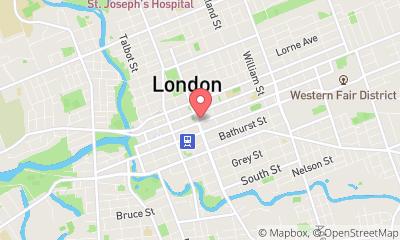 map, Regus - Ontario, London - London City Centre