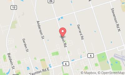 map, Miller Paving Limited (Whitby)