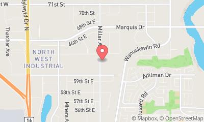 map, Flooring Superstores Saskatoon