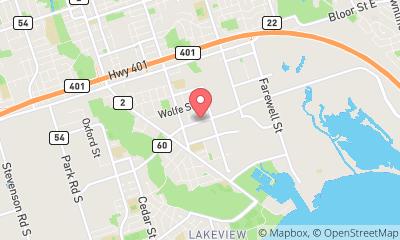 map, Berkhof's Roofing