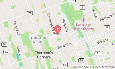 map, McRae Roofing Inc.