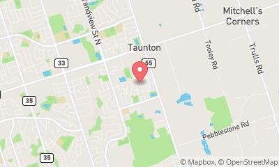 map, Wilson's Roofing