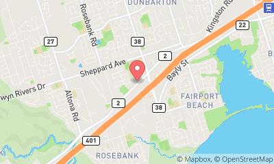 map, DUCA Financial Services Credit Union Ltd.