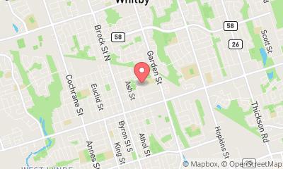 map, Whitby Home Snow Services