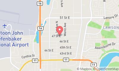 map, L & L Heating & Cooling Ltd