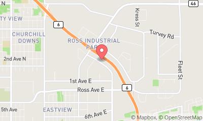 map, Floor Coverings International Regina