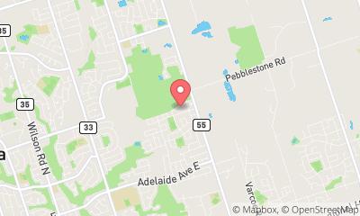 map, Core One Mechanical Group Inc.