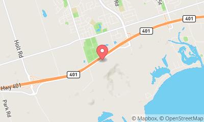 map, Apple Self Storage - Bowmanville
