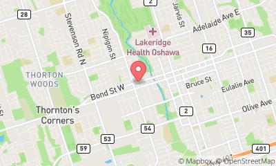 map, E. Vaillancourt Plumbing & Heating Ltd