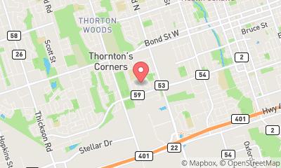 map, Durham Pioneer Plumbing and Heating Ltd.