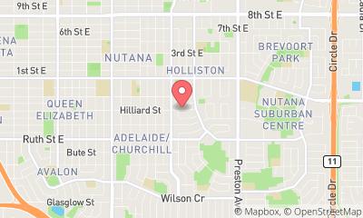 map, Saskatoon Paving Stone Co