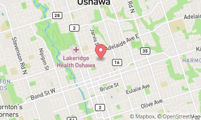 map, No More Chores of Oshawa Cleaners