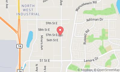 map, Merit Building Cleaning