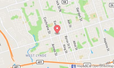 map, Curt Brown Electric Inc.