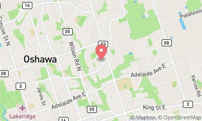 map, Oshawa Landscapes General Contracting