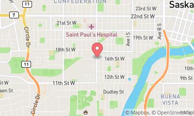 map, Grenier Bros Roofing & Sheet Metal Ltd