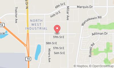 map, Scott Roofing Inc