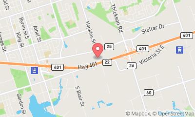 map, Custone Electromotive Inc