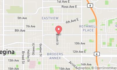 map, Fossum Electric Ltd