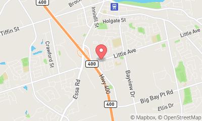 map, Barrie Rentals - Temporary Furnished Accommodations