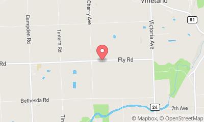 map, Hickory Dickory Decks - St. Catharines/Grimsby/Thorold/Welland