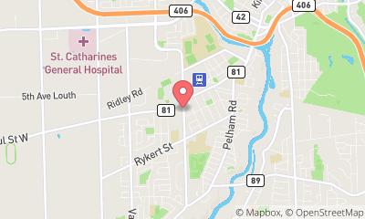 map, New-Tek Mechanical Inc