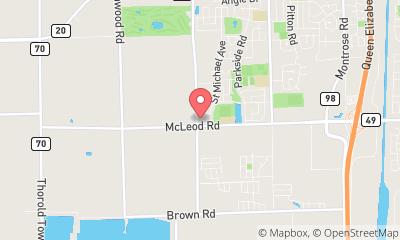 map, Niagara Home Heating