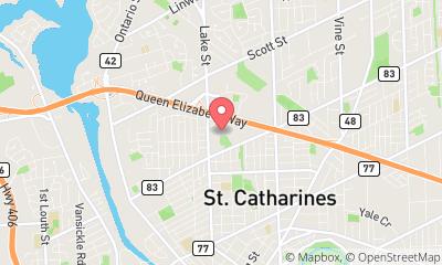 map, Furnace Repair St Catharines