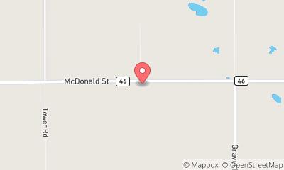 map, Tilly's Tree Services Inc.