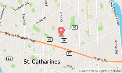 map, Blooms and Blizzards Landscaping LTD