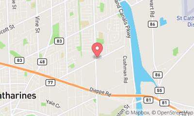 map, Inspired Interiors Niagara