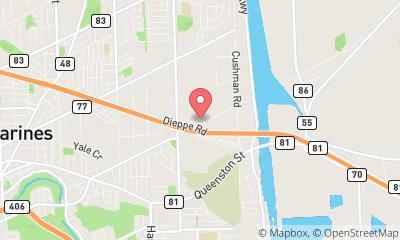 map, Gibbys Electronic Supermarket