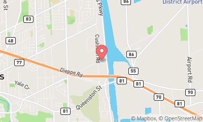 map, Baz St. Catharines Paving