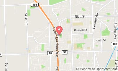 map, Peninsula Paving Inc