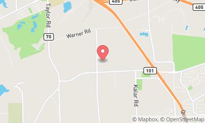 map, Gauld Nurseries Ltd