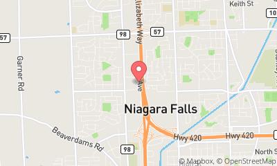 map, Apple Self Storage - Niagara Falls - Kent