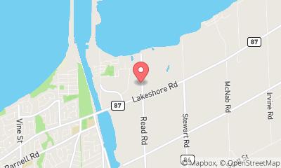 map, Apple Self Storage - St. Catharines