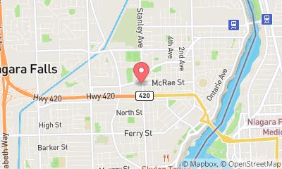 map, Scott Construction Niagara Inc