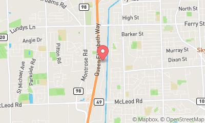 map, Vaultra Storage - Niagara Falls