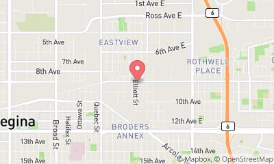 map, Dena Landscaping Supply Center