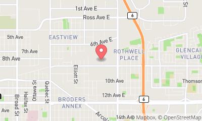map, Handyman Connection of Regina