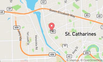 map, Hamilton Builders' Supply