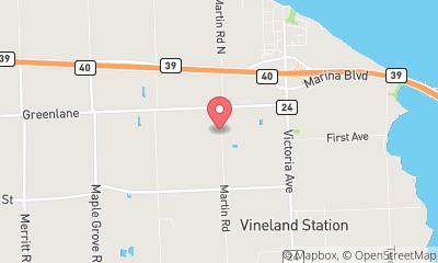 map, Vineland Nurseries