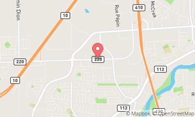 map, Lavage de vitres professionnel de l'Estrie Inc.