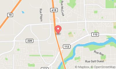 map, Lavpro Estrie - Lavage de vitres commercial et résidentiel