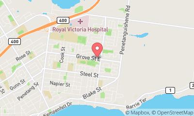 map, BarrieScreenRepair.com