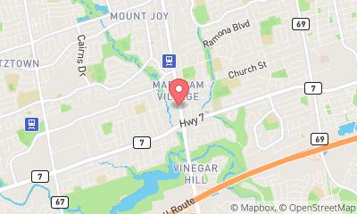 map, Markham Carpet Cleaning A & J