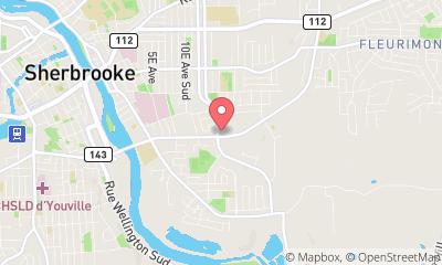 map, Sherbrooke Hydroponique